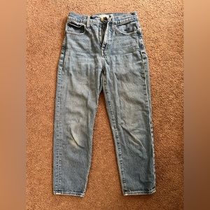 Size 26 madewell straight leg jeans